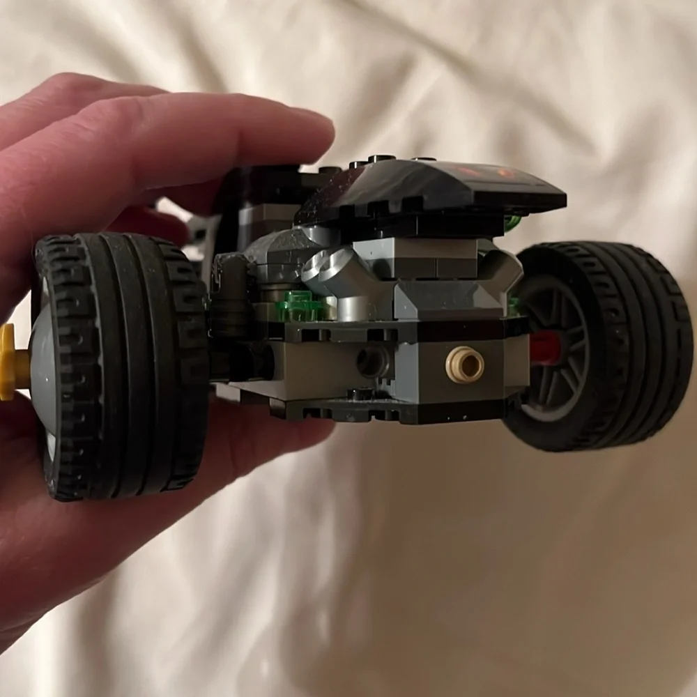 Lego Batmobile car for disassembling and reassembling Batman bat car legos brick